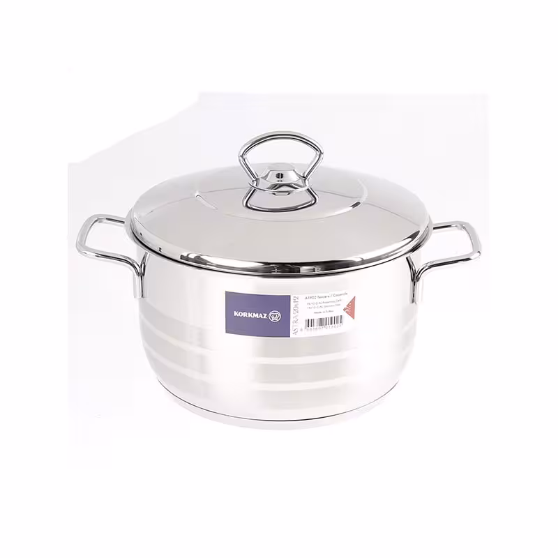 قیمت و خرید قابلمه تک استیل کرکماز 1908 سایز 26- ژینال
