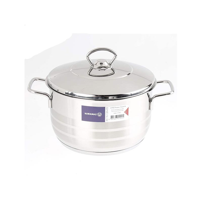 قیمت و خرید قابلمه تک استیل کرکماز 1908 سایز 26- ژینال