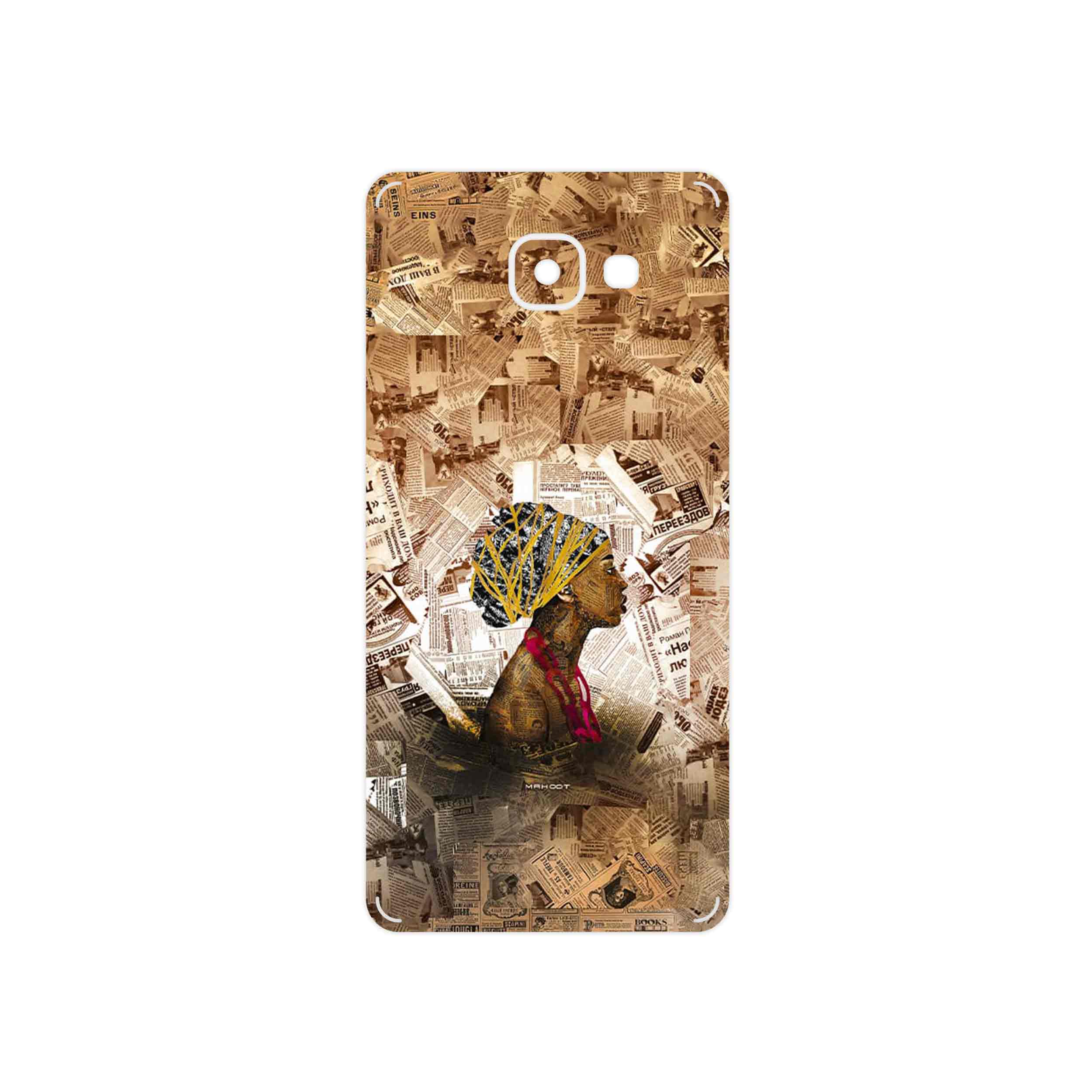 برچسب پوششی ماهوت مدل Collage of African Women مناسب برای گوشی موبایل سامسونگ Galaxy A7 2016