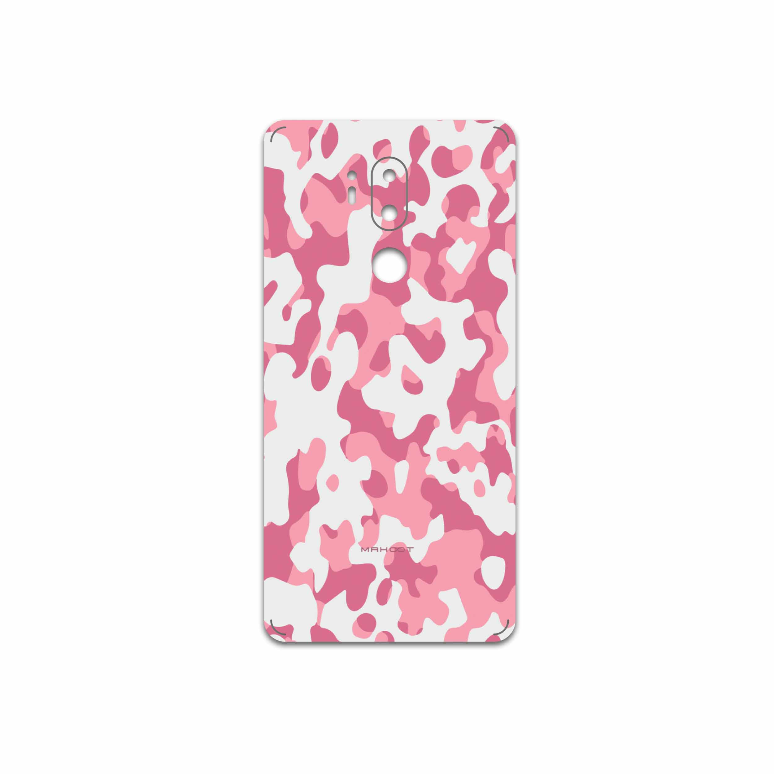برچسب پوششی ماهوت مدل Army-Pink مناسب برای گوشی موبایل ال جی G7 PLUS THINQ