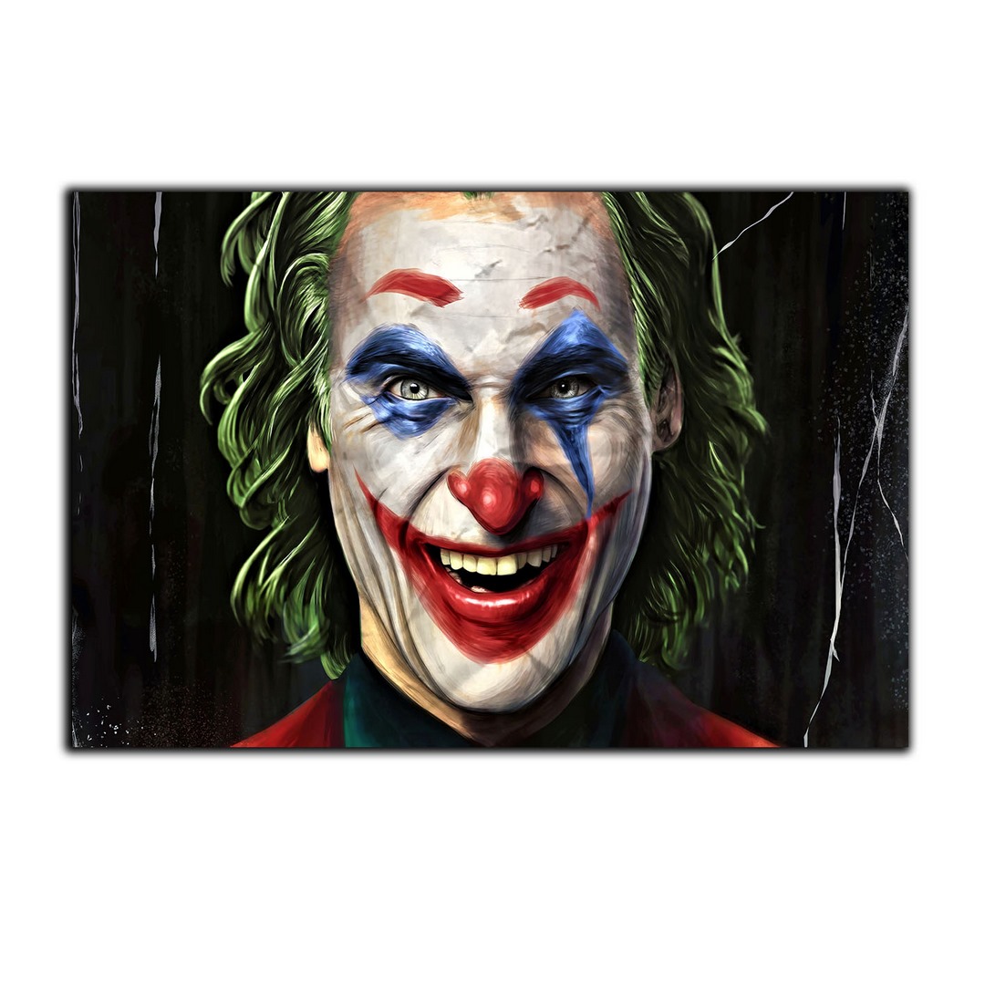 تابلو شاسی بکلیت طرح لبخند جوکر مدل SH-S4167