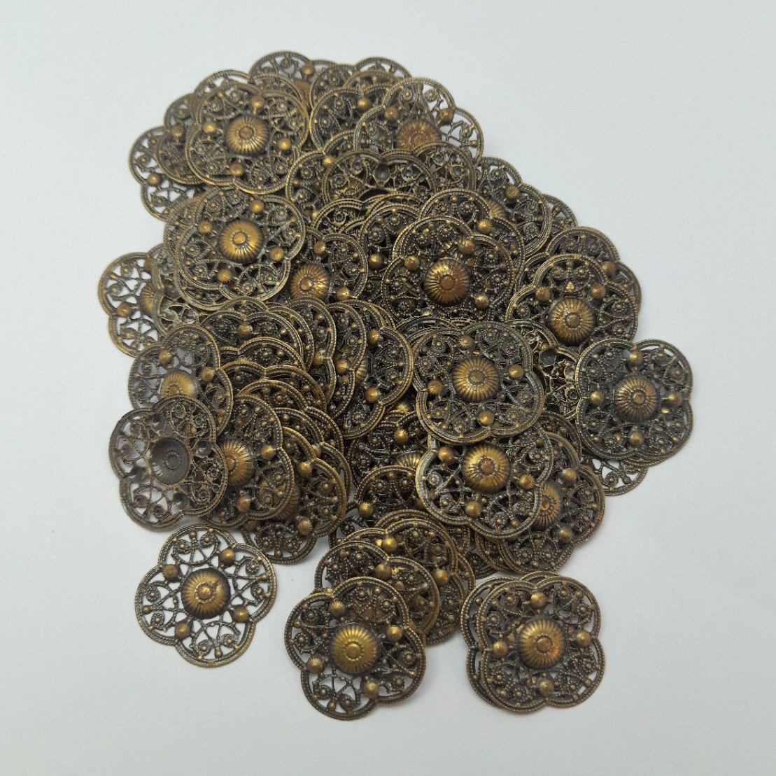 خرج کار فلزی رنگ ثابت(بسته 100 عددی)