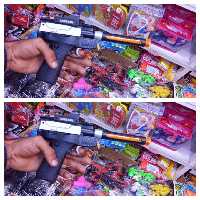 تفنگ لرزشی عالی اسباب بازی دی تودی 