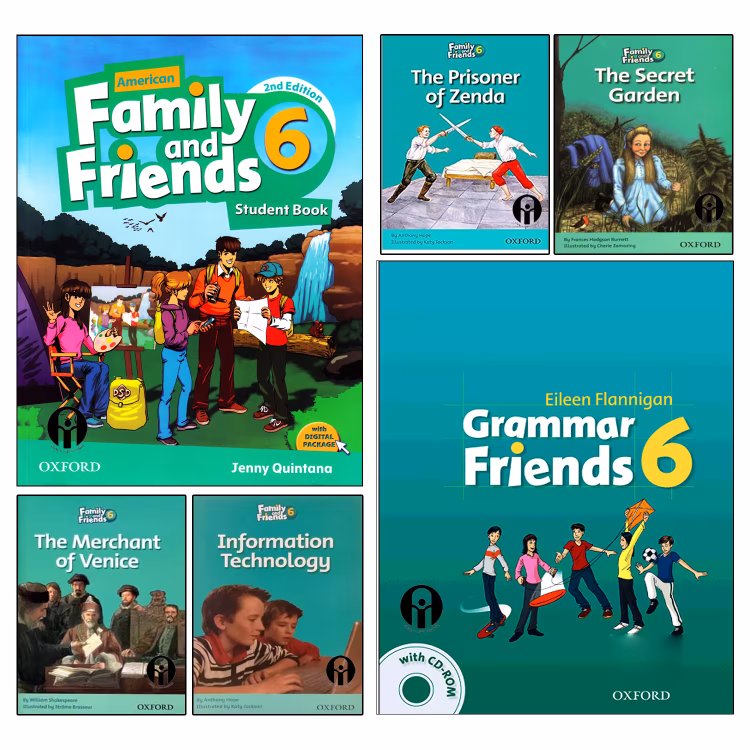 کتاب Family and Friends 6 اثر جمعی از نویسندگان انتشارات الوندپویان شش جلدی