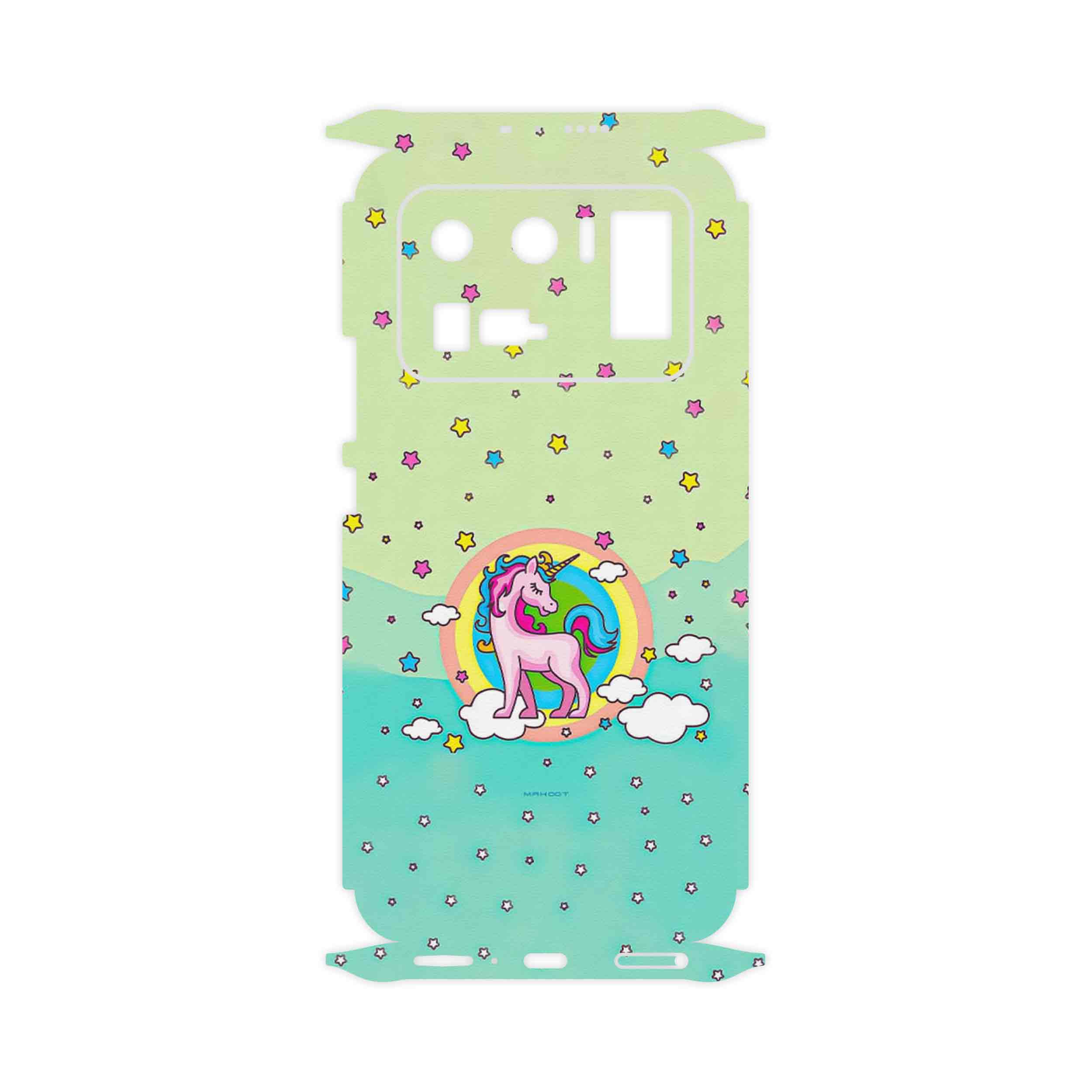 برچسب پوششی ماهوت مدل Rainbow unicorn adventure-FullSkin مناسب برای گوشی موبایل شیائومی Mi 11 Ultra