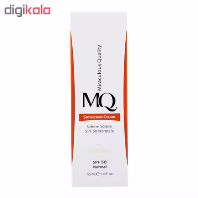 کرم ضد آفتاب رنگی ام کیو مدل LIGHT BEIGE-Normal حجم 55 میلی لیتر