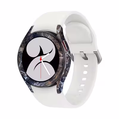 برچسب ماهوت طرح Earth White Marble مناسب برای ساعت هوشمند سامسونگ Watch4 40mm