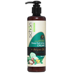 کرم رطوبت رسان عمقی آلوئه ورا و خیار و آرگان شون