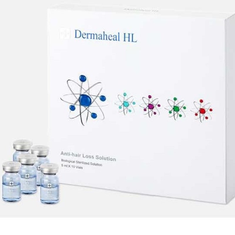 کوکتل تقویت مو درماهیل HL اصل کره پک10عددی