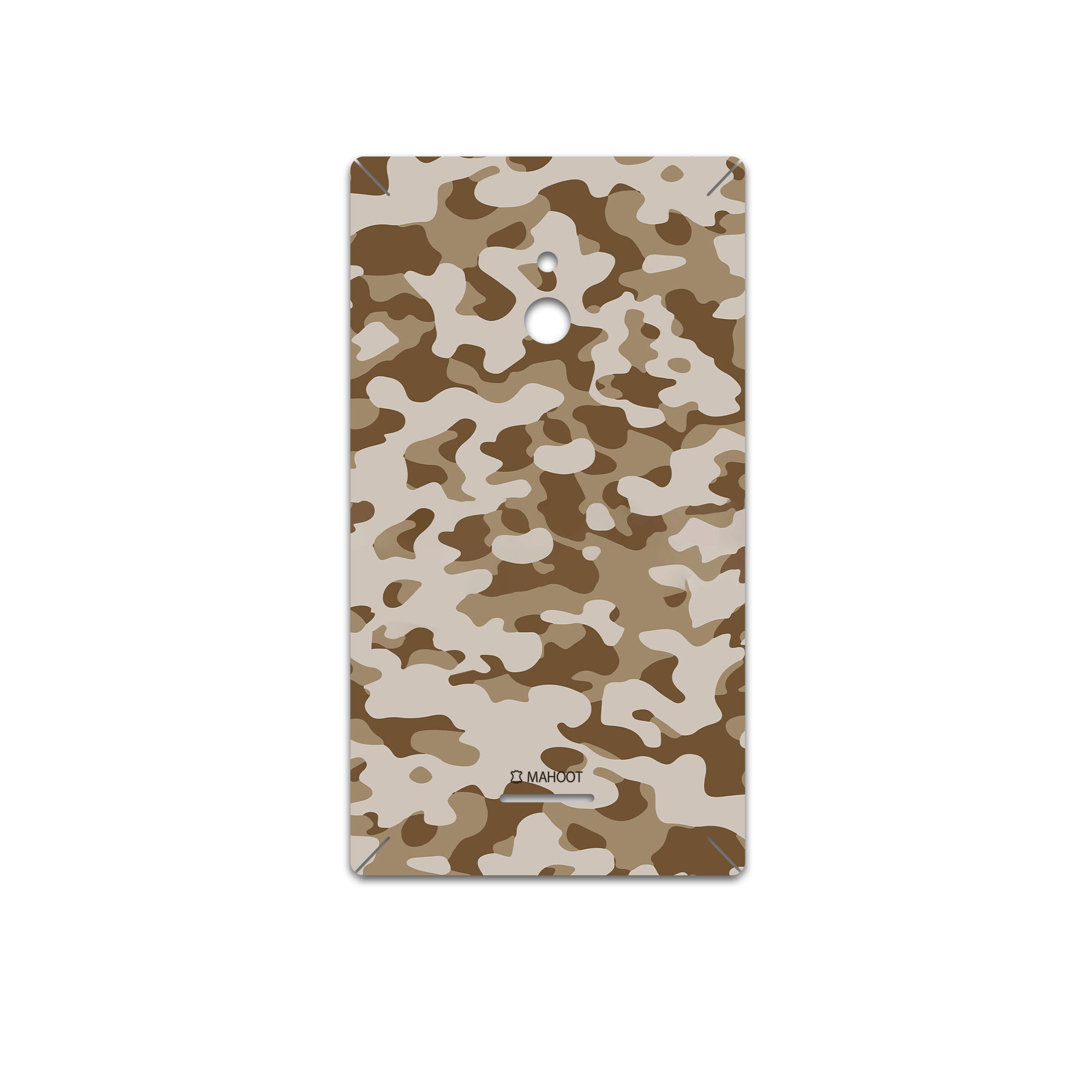 برچسب پوششی ماهوت مدل Army-Desert مناسب برای گوشی موبایل نوکیا XL