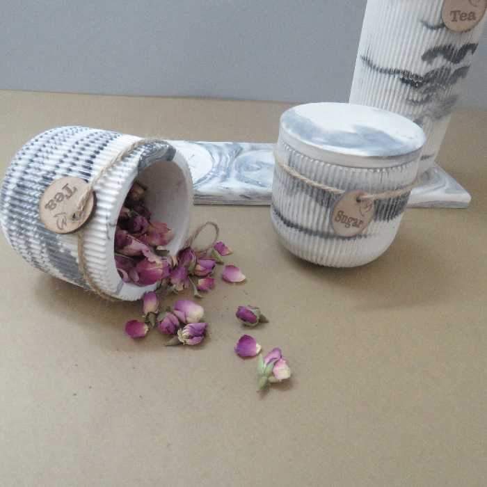 بانکه مدل سنگی کد 905 مجموعه 3 عددی به همراه سینی