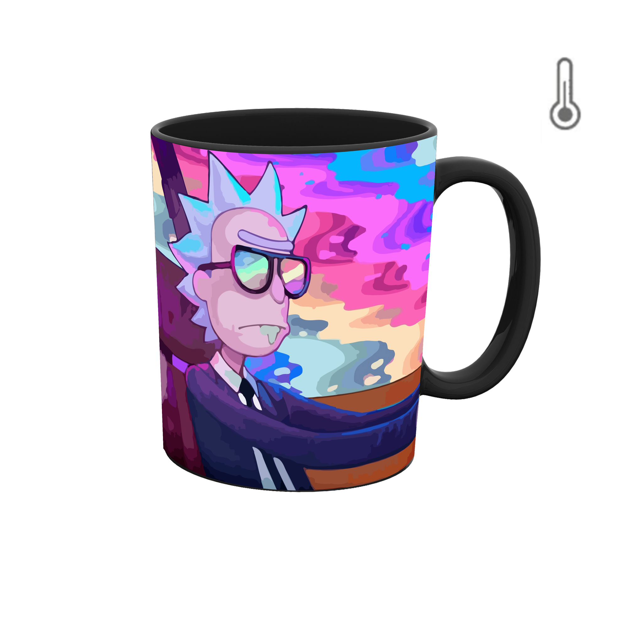 ماگ حرارتی طرح سریال ریک اند مورتی کد 89