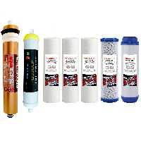 فیلتر دستگاه تصفیه کننده آب مدل REFILL - AC7G مجموعه 7 عددی