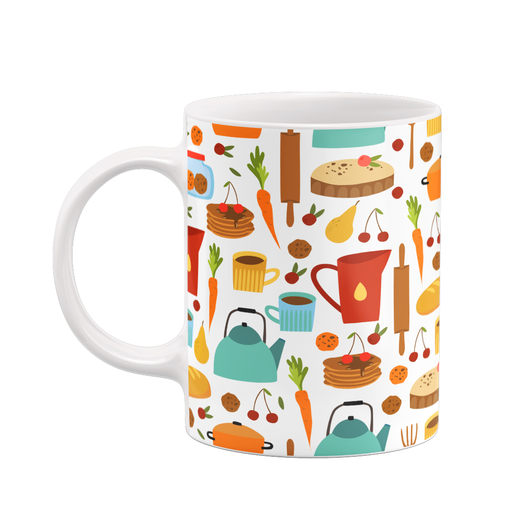 ماگ طرح آشپزی کد 03