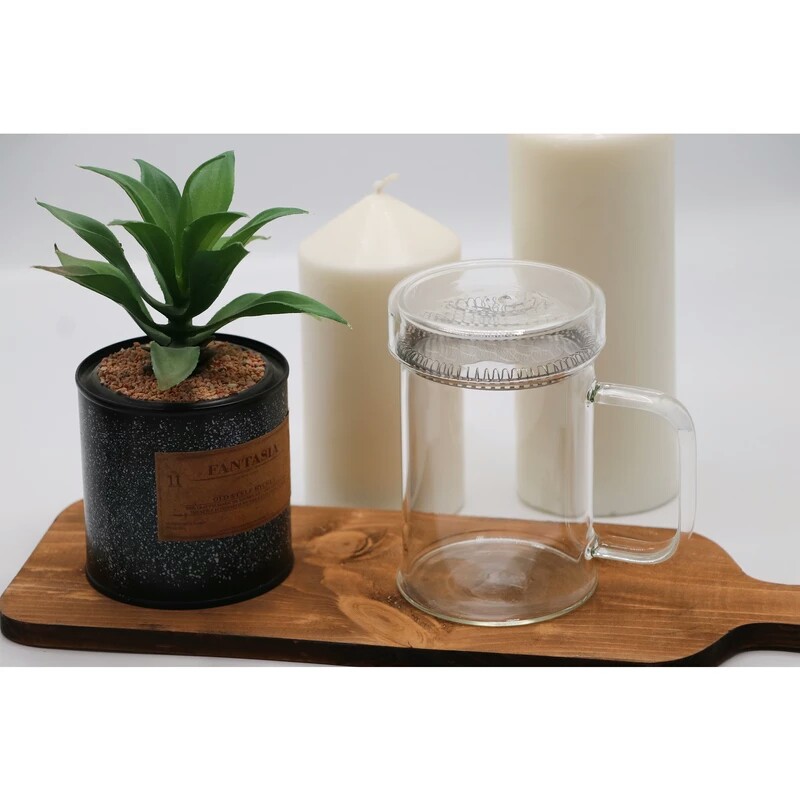 لیوان دمنوش پیرکس شعله مستقیم (بی وی کی B.V.K ) 314202