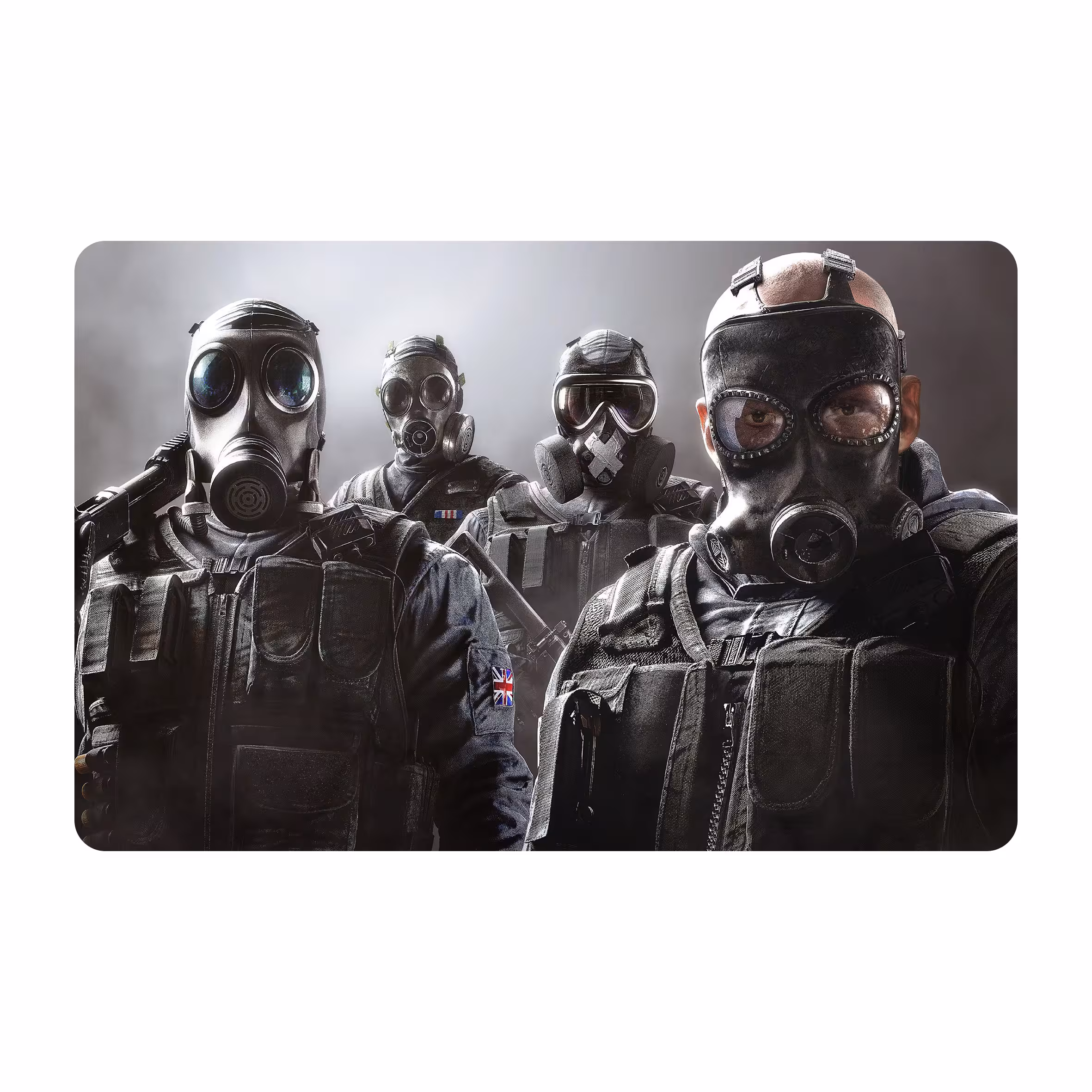 ماوس پد طرح rainbow six siege مدل mpb786