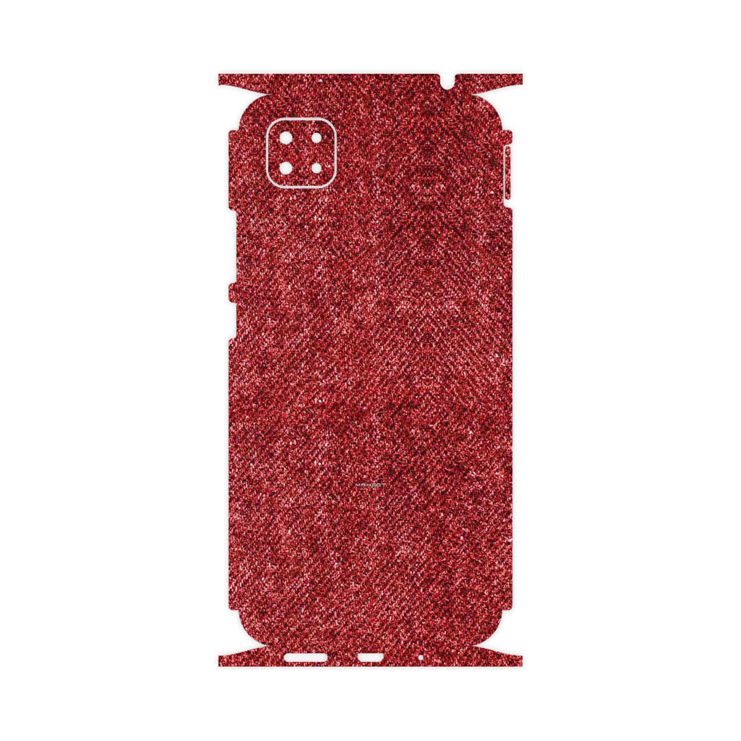 برچسب پوششی ماهوت مدل Fabric Texture 4-FullSkin مناسب برای گوشی موبایل شیائومی Poco C3