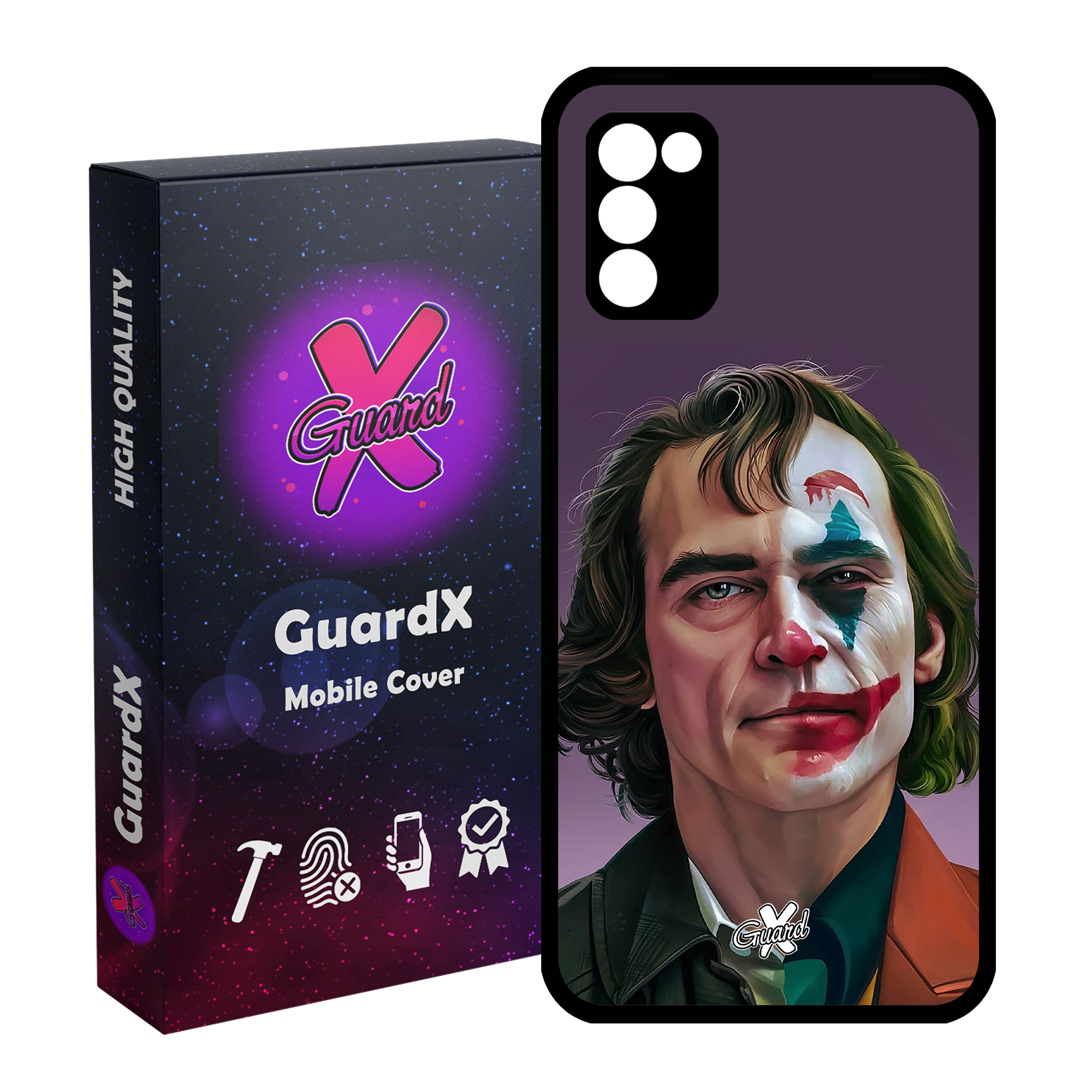 کاور گارد ایکس طرح Joker مدل Glass10083 مناسب برای گوشی موبایل سامسونگ Galaxy A03s