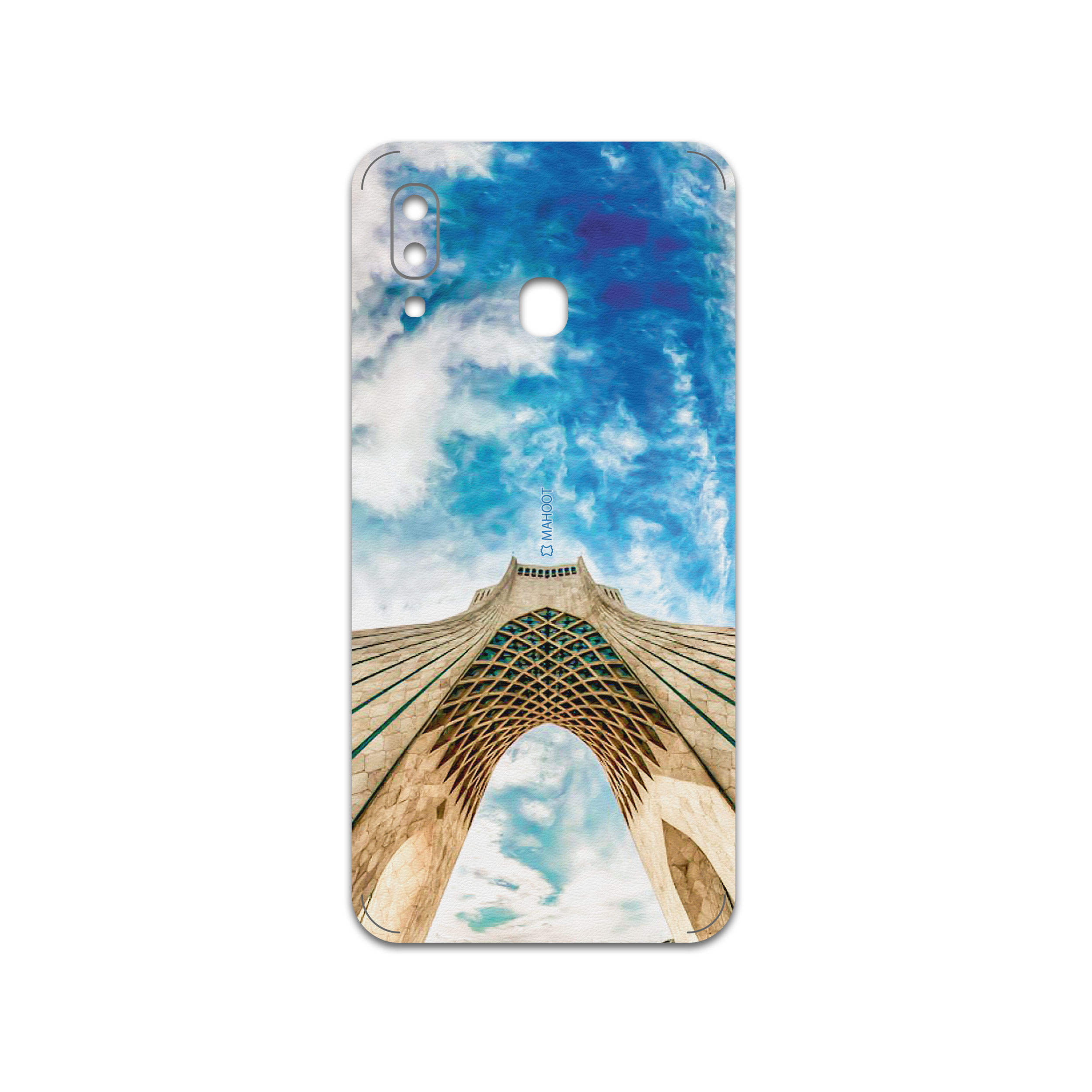 برچسب پوششی ماهوت مدل AZADI-Tower مناسب برای گوشی موبایل سامسونگ Galaxy A30
