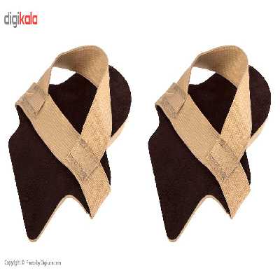 پد پاشنه طب و صنعت مدل With Elastic Straps سایز 36-37