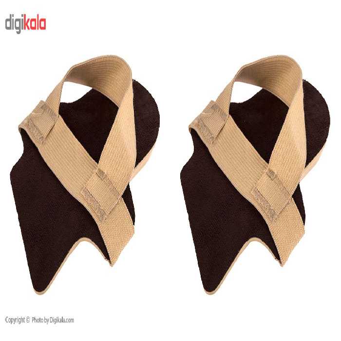 پد پاشنه طب و صنعت مدل With Elastic Straps سایز 36-37
