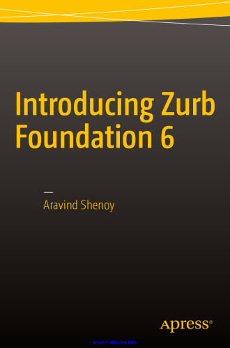 خرید و دانلود نسخه کامل کتاب Introducing Zurb Foundation 6