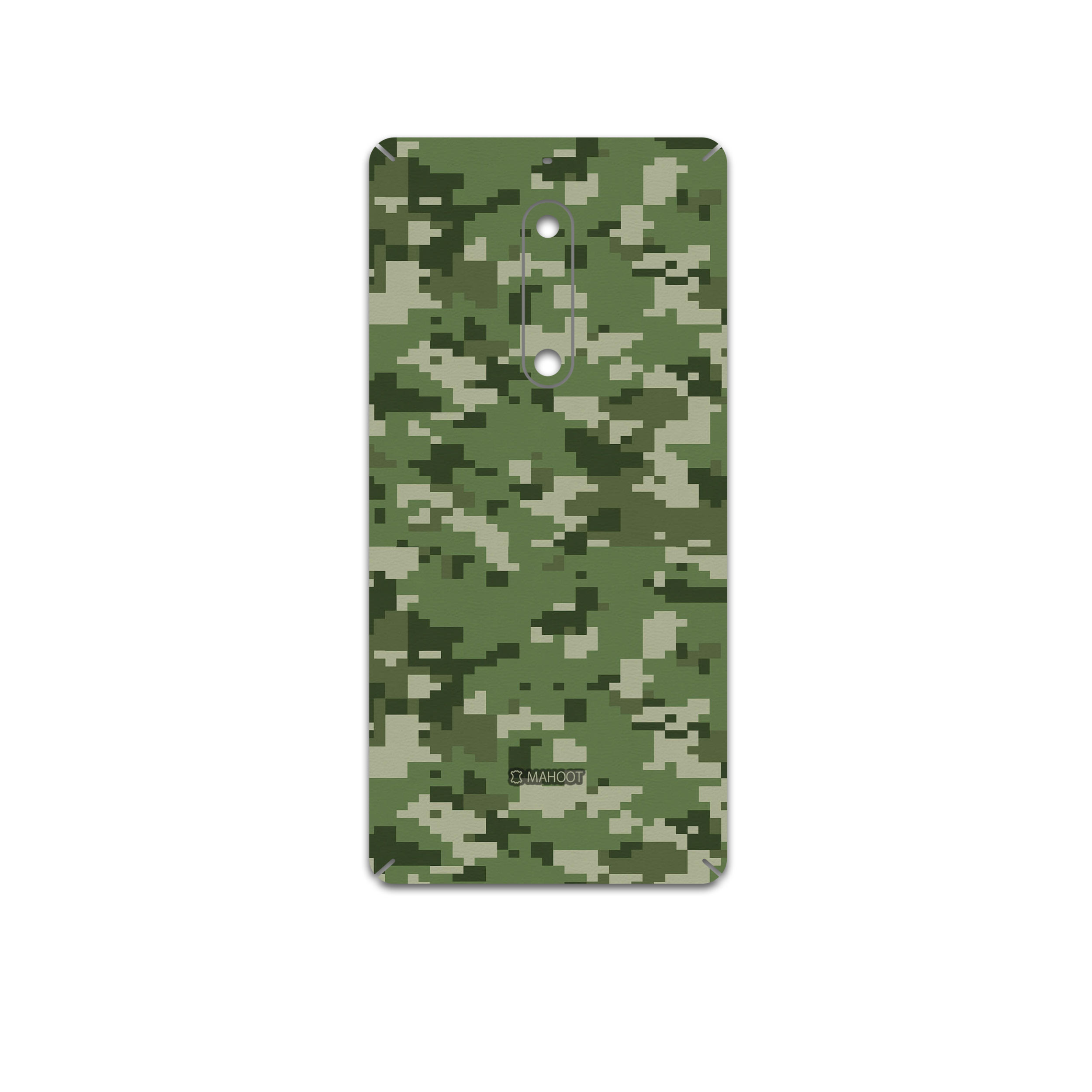 برچسب پوششی ماهوت مدل Army-Green-Pixel مناسب برای گوشی موبایل نوکیا 5