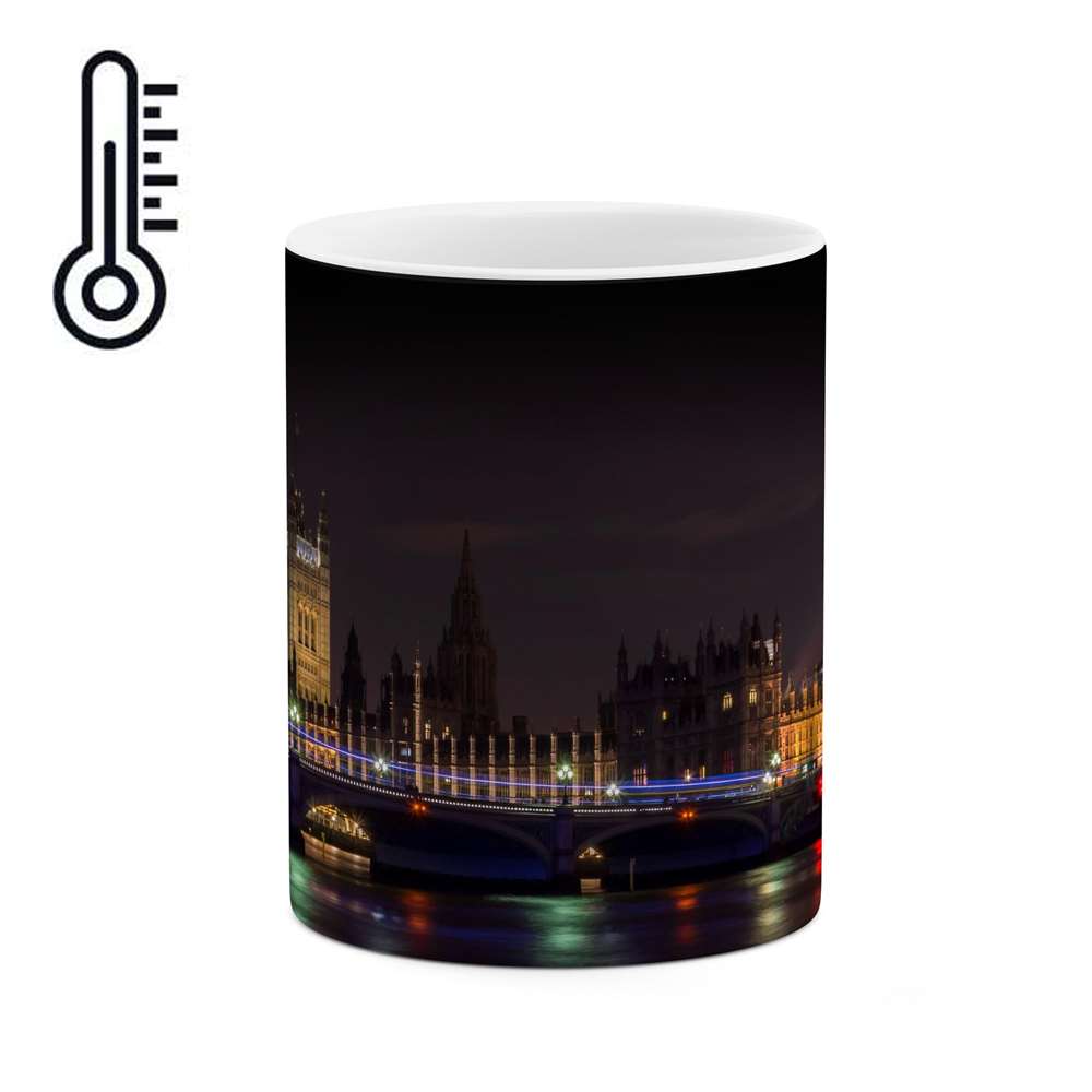 ماگ حرارتی طرح منظره زیبا  مدل mgph13558