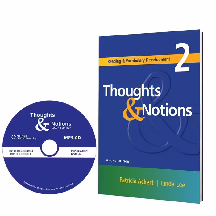 کتاب Thoughts and Notions 2 اثر Patricia Ackert And Linda Lee انتشارات F.T Press