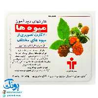 فلش کارت های دیدآموز میوه ها 
30 کارت تصویری از میوه های مختلف