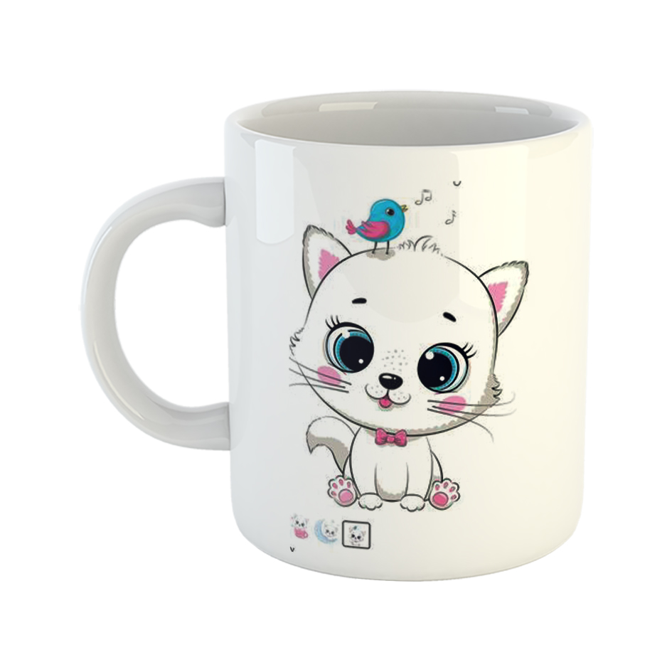 ماگ طرح گربه