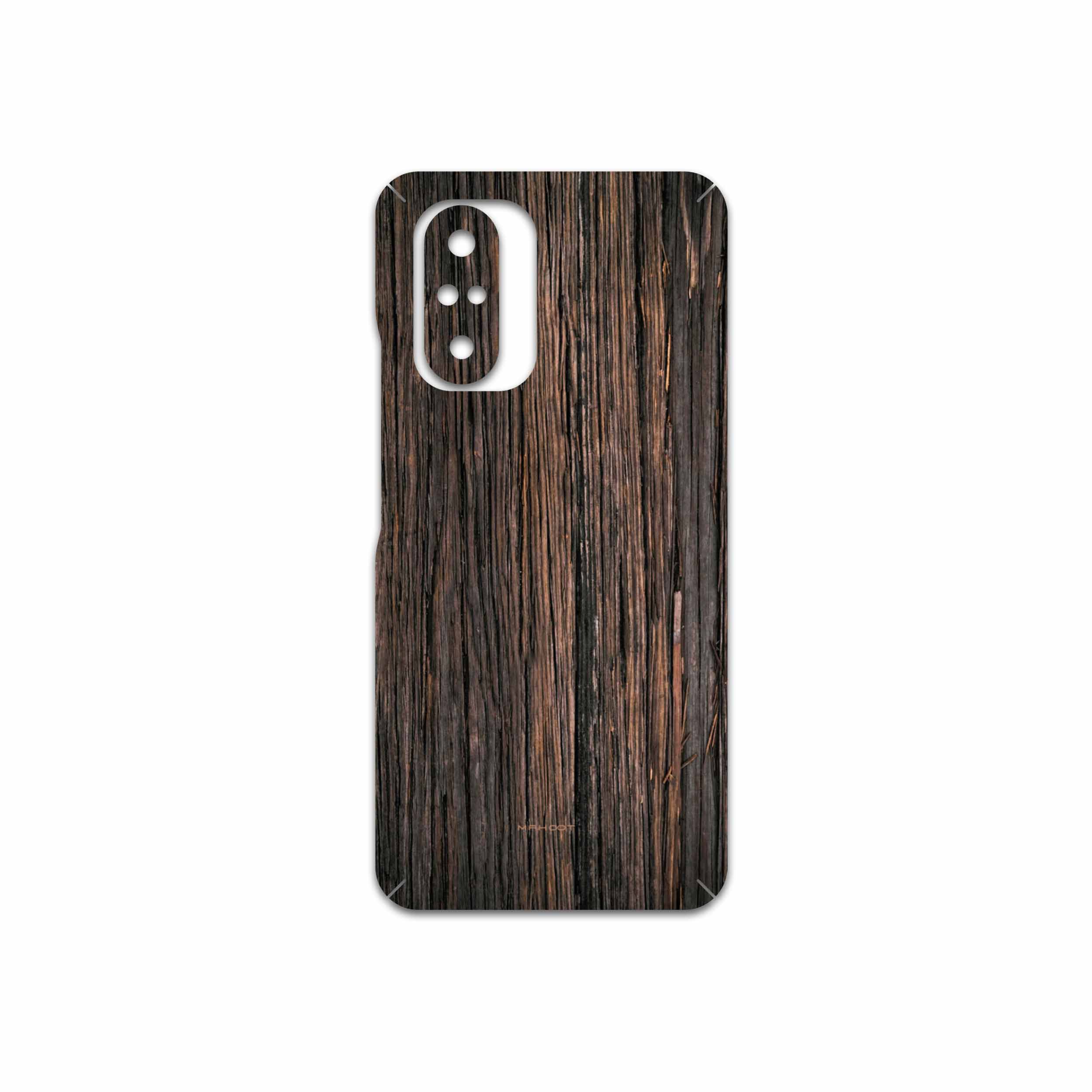برچسب پوششی ماهوت مدل Burned-Wood مناسب برای گوشی موبایل شیائومی Poco F3 5G