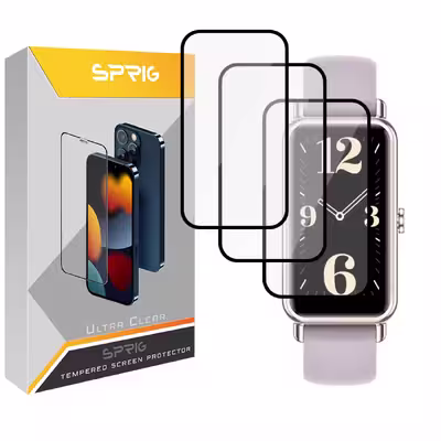محافظ صفحه نمایش نانو اسپریگ مدل SPG مناسب برای ساعت هوشمند هوآوی Watch Fit Mini بسته سه عددی