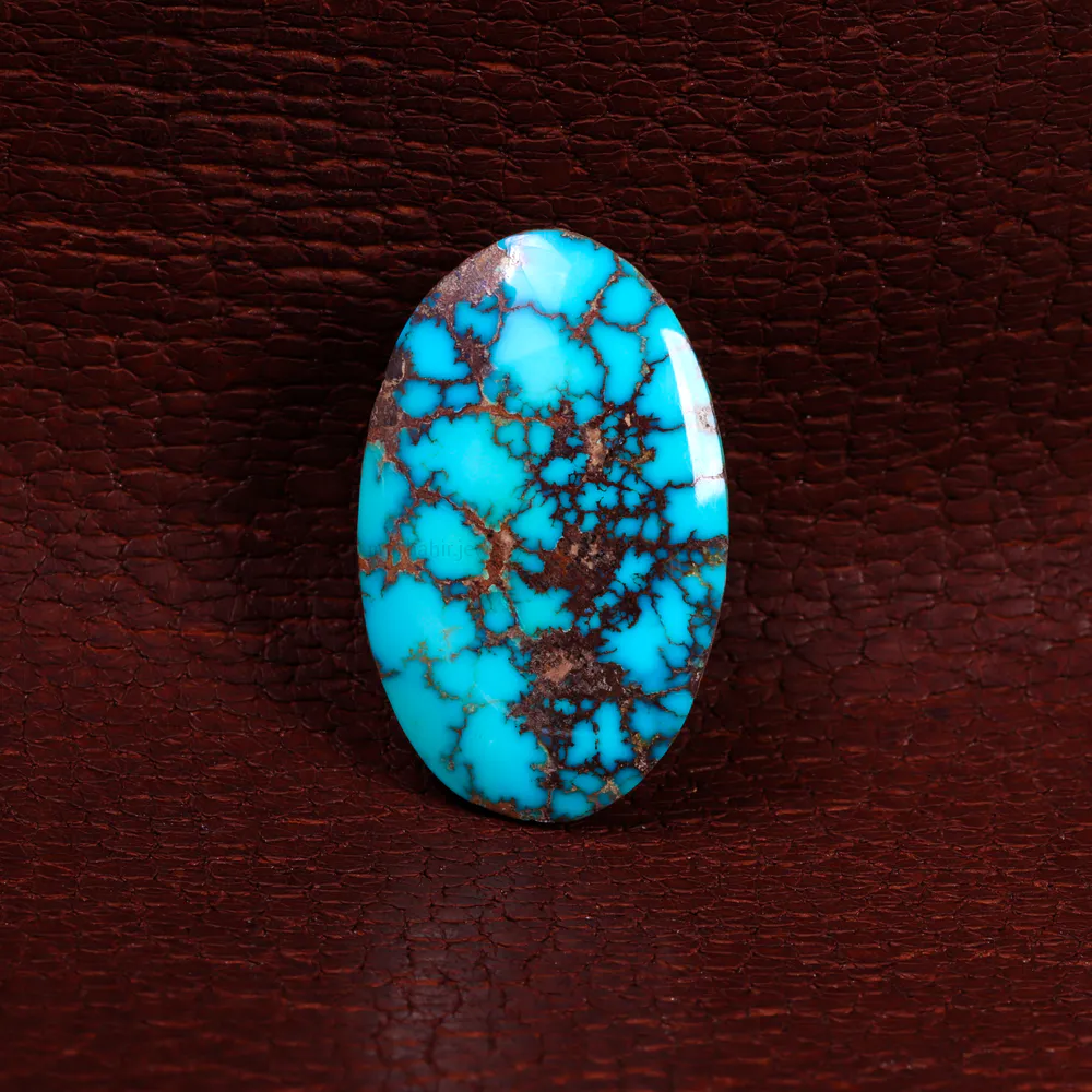 نگین فیروزه شجری کد 15261 - جواهری مشاهیر