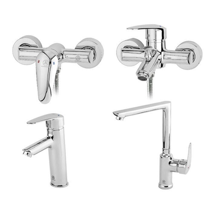 ست شیرآلات قهرمان مدل اطلس