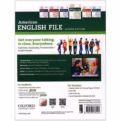 کتاب American English File 3 اثر جمعی از نویسندگان انتشارات Oxford