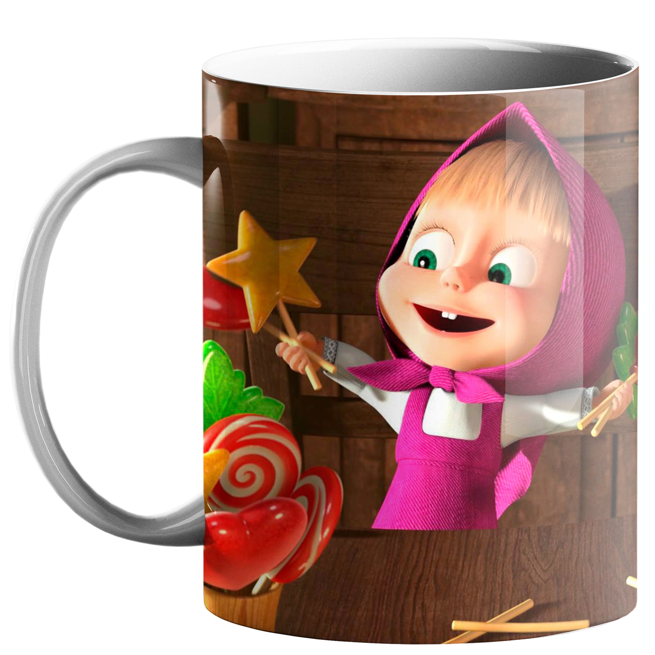 ماگ طرح میشا و ماشا کد 30