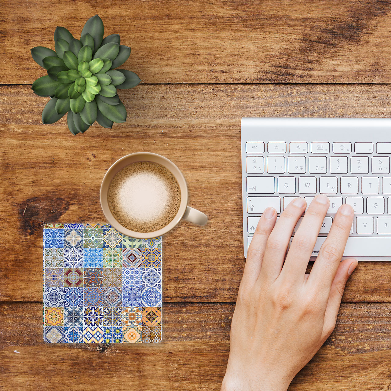 زیر لیوانی طرح سنتی مدل MC1177