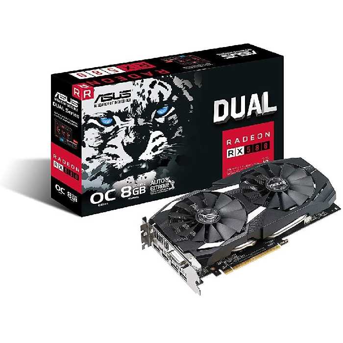 مشخصات، قیمت و خرید کارت گرافیک ASUS DUAL RX580 O8G GAMING