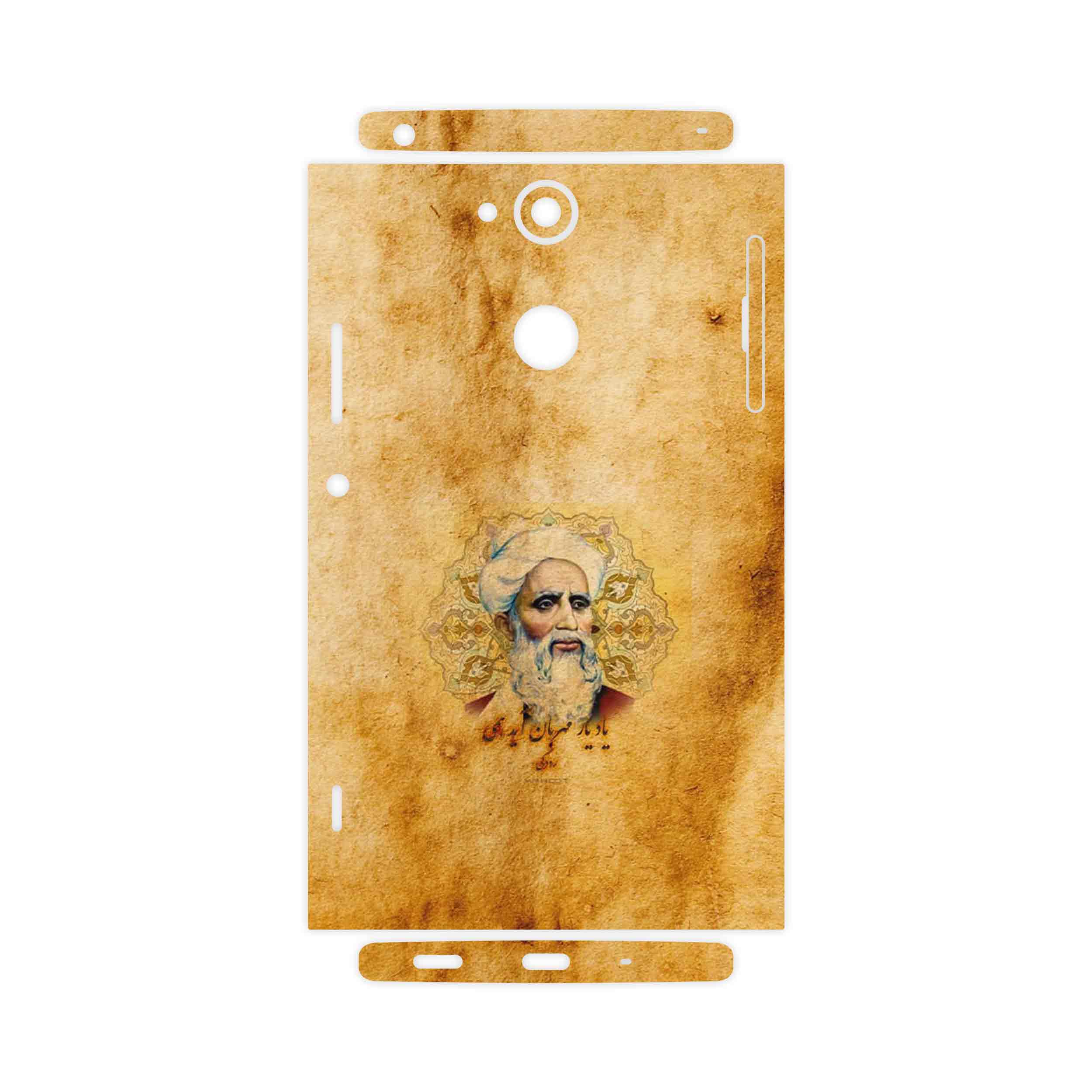 برچسب پوششی ماهوت مدل Rudaki-FullSkin مناسب برای گوشی موبایل سونی Xperia XA2