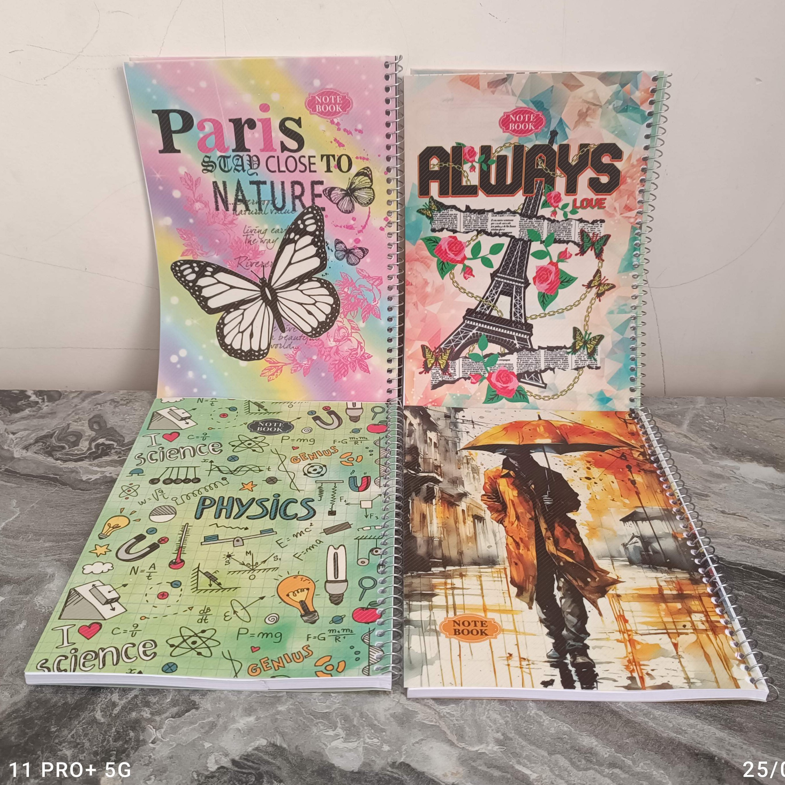 دفتر 50 برگ 2 خط سیمی 