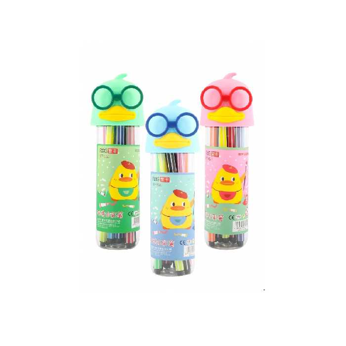 ماژیک نقاشی 12 رنگ استوانه عینکی کد 902