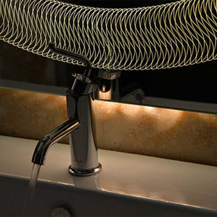 آینه آتریکس مدل  بک لایت کد AM22