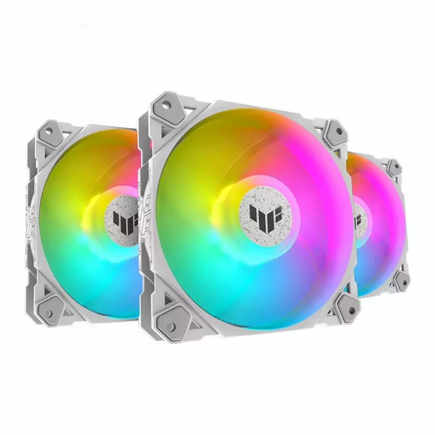 فن کیس ایسوس مدل TUF Gaming TF120 ARGB White بسته 3 عددی