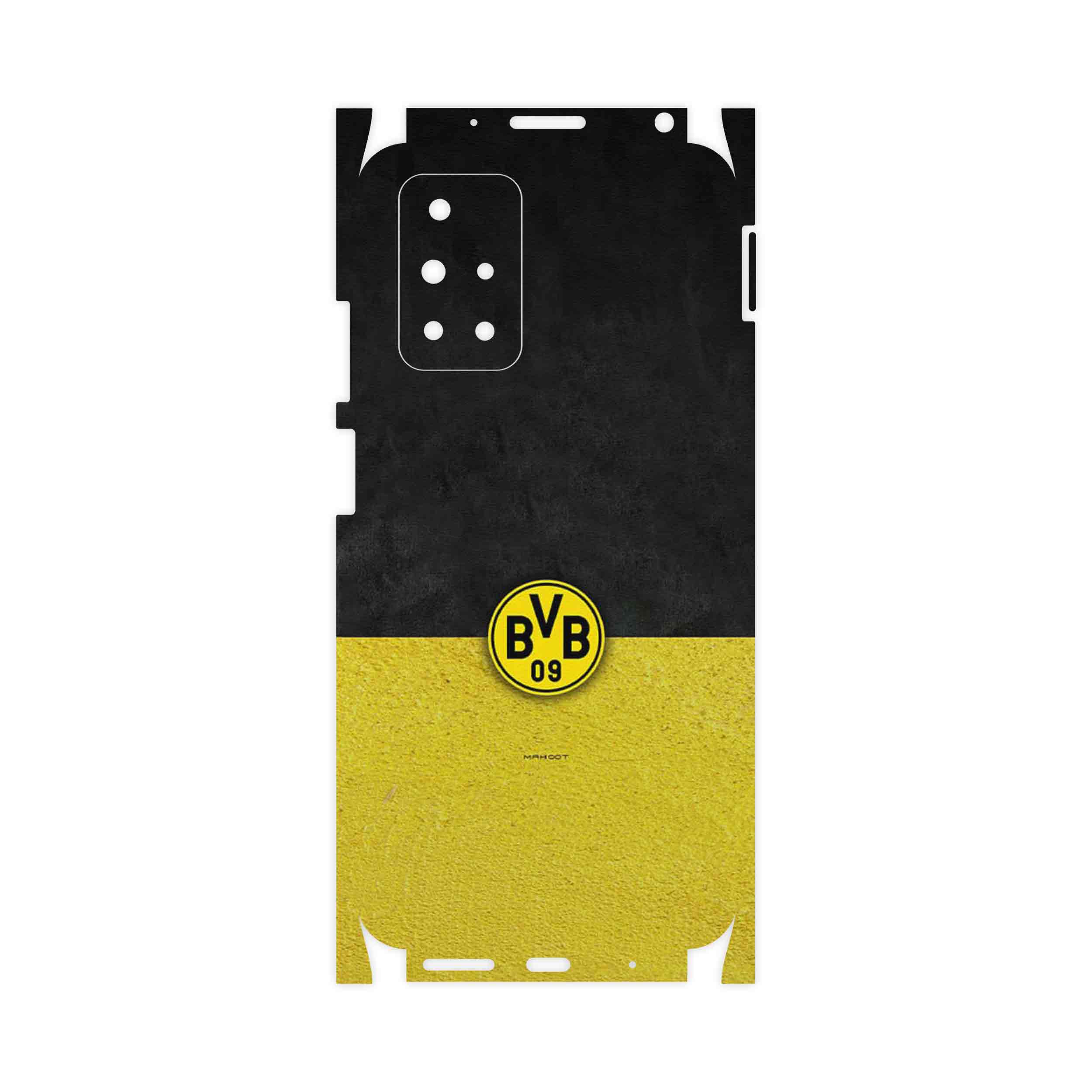 برچسب پوششی ماهوت مدل Borussia Dortmund FC-FullSkin مناسب برای گوشی موبایل شیائومی Redmi 10