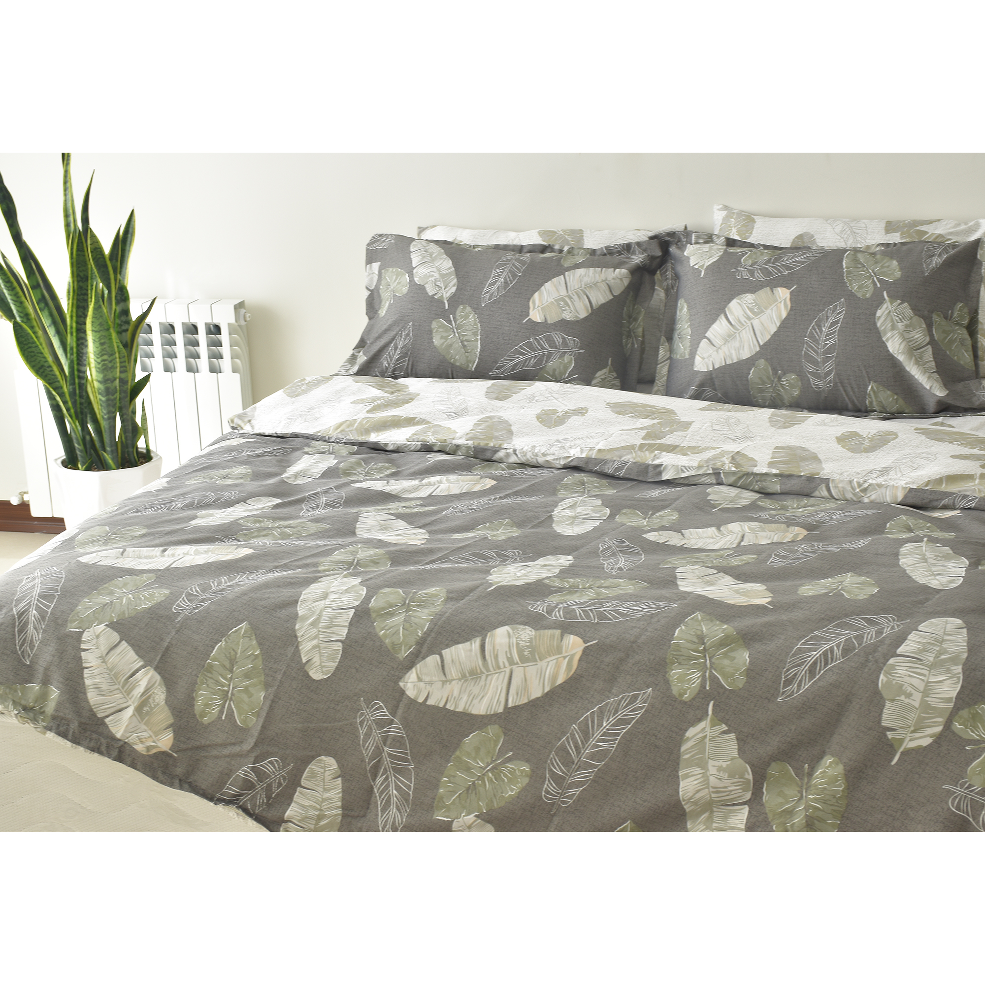 سرویس ملحفه بومرنگ مدل Jasika یکنفره 4 تکه