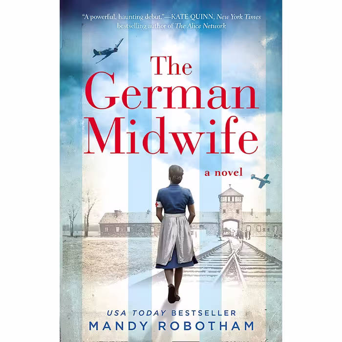 کتاب زبان اصلی The German Midwife اثر Mandy Robotham انتشارات Avon