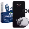 کاور لاین کینگ مدل ببعی مناسب برای گوشی موبایل شیایومی Poco X3 X3 Pro به همراه پایه نگهدارنده و محافظ لنز
