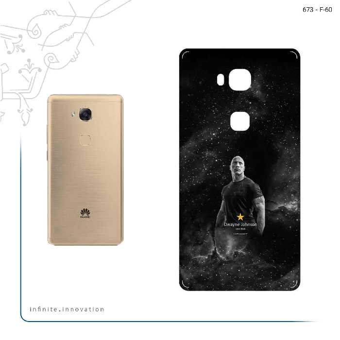 برچسب پوششی ماهوت مدل Dwayne Johnson مناسب برای گوشی موبایل هوآوی GR5