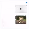 برچسب پوششی ماهوت مدل Dog-2 مناسب برای تبلت اپل iPad 2 2011 A1396